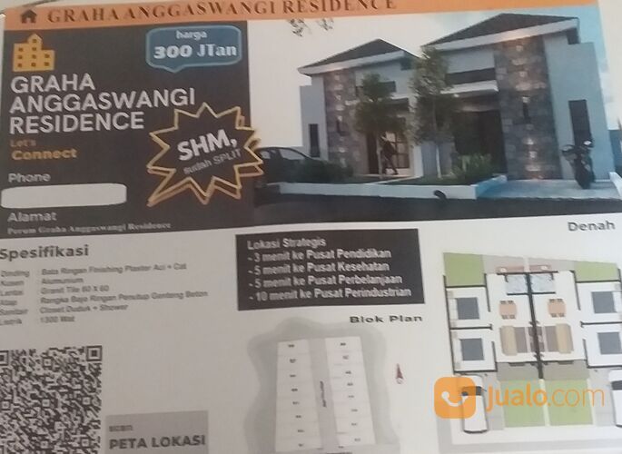 Perumahan Graha Anggaswangi Residence - Rumah Termurah di Sidoarjo
