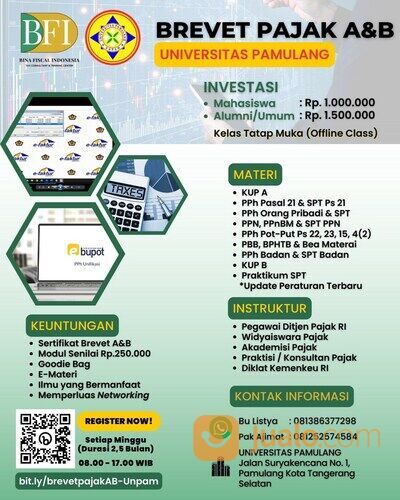 Pembelajaran Perpajakan Universitas Unpam