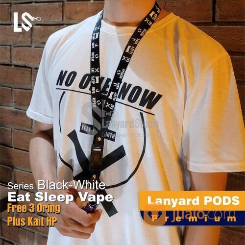 Percetakan Tali Lanyard PODS Custom di Surabaya Hub Lanyard Studio 082228608282