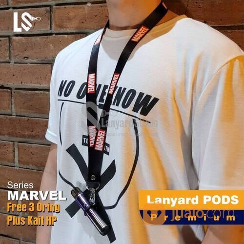 Percetakan Tali Lanyard PODS Custom di Surabaya Hub Lanyard Studio 082228608282
