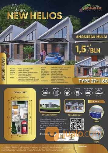 GRIYA BUDIMAN KOSAMBI KARAWANG HUNIAN SELANGKAH MENUJU JALAN PROVINSI, LOKASI TIDAK BANJIR