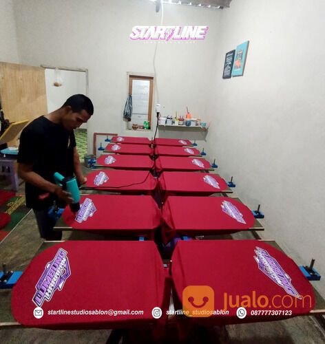 Terpercaya, WA 0877-7730-7123 Tempat Sablon Kaos di Praya Lombok Tengah