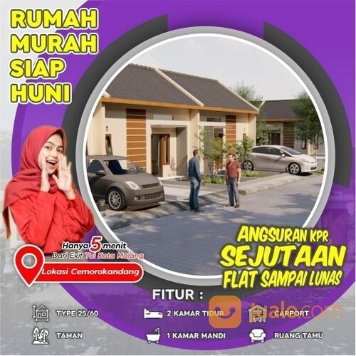 Rumah subsidi siap huni lokasi kedungrejo pakis