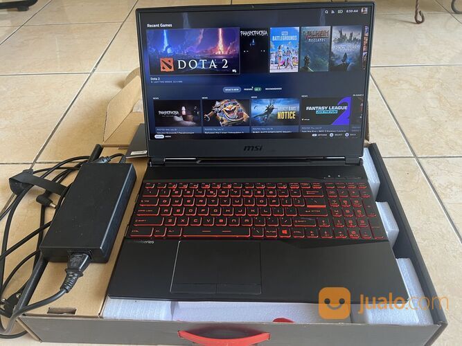 Laptop Gaming MSI GL65 i7 RTX 2060 6GB RAM 16GB