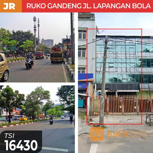 Ruko Gandeng Jl. Lapangan Bola, Kb. Jeruk, 92 m², 4½ Lt, SHM (TSI/16430)