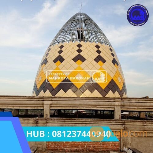 Bentuk & Motif Kubah Enamel Terbaru 2023 - Harga Kubah Enamel Terbaru 2023