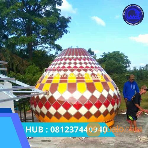 Bentuk & Motif Kubah Enamel Terbaru 2023 - Harga Kubah Enamel Terbaru 2023