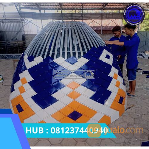 Bentuk & Motif Kubah Enamel Terbaru 2023 - Harga Kubah Enamel Terbaru 2023