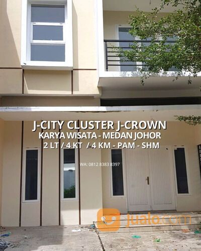 RUMAH SECONDARY DALAM KOMPLEK J-CITY CLUSTER J-CROWN - MEDAN JOHOR