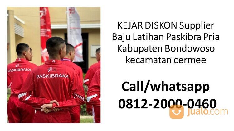 KEJAR DISKON Call 0812-2000-04600, Supplier Baju Latihan Paskibra Pria