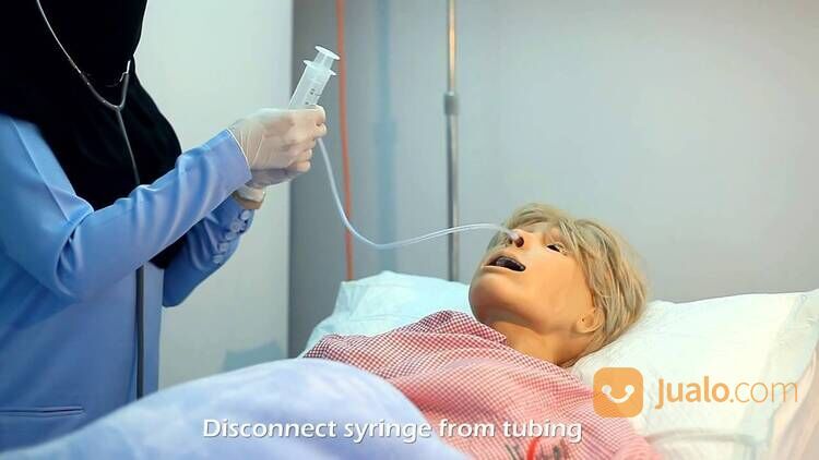 Perawat ganti sonde datang ke rumah