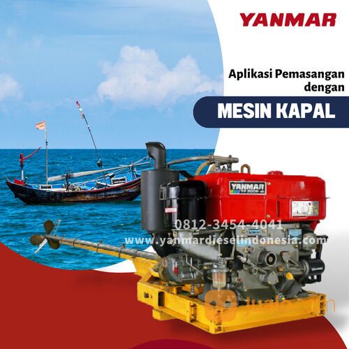 Mesin YANMAR diesel 10.5 PK / TF 105 H Manual Engkol