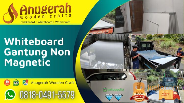 Harga Papan Tulis Whiteboard Kelas Sekolah Besar Gantung Bogor
