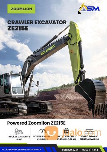 excavator zoomlion ze215e