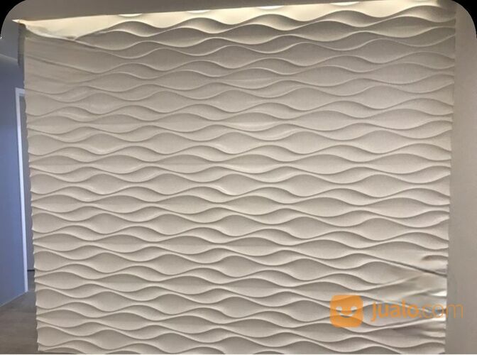 Panel dinding grc beton dan lis plang cawang