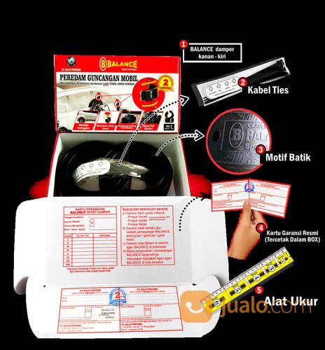 Terbaik ! Meredam Guncangan Keras mobil di Jalan Berlubang dg Pasang BALANCE Damper