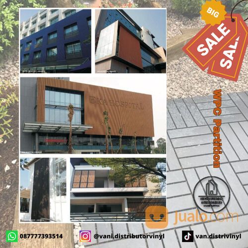 Kisi Kisi WPC Minimalis/Partisi WPC/Pembatas Ruangan - KA90S40