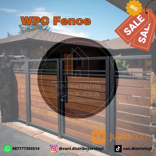 Pagar WPC/WPC Pagar Kayu Tersedia Banyak Pilihan - KA150S12