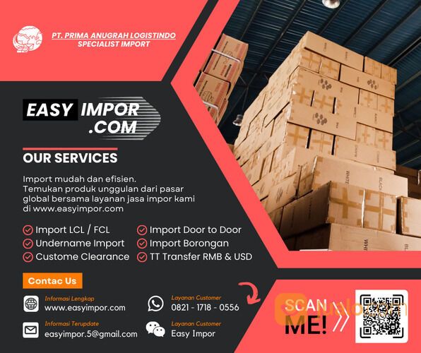 Jasa pengiriman barang import door to door | Easy Impor