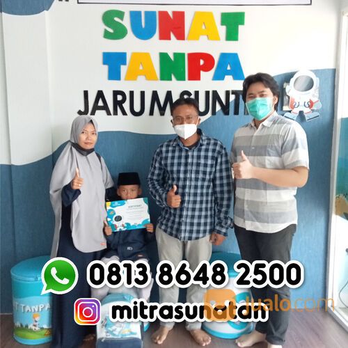 Tanpa Jahit! WA 0813 8648 2500 Klinik Sunat Cincin Rumah Khitan Surabaya