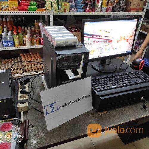 Mesin kasir Toko daerah Tambang, Kampar