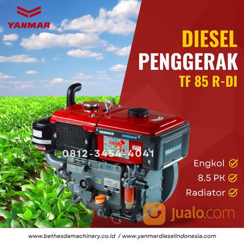 Mesin Penggerak Solar 8.5 PK TF 85 R YANMAR Radiator