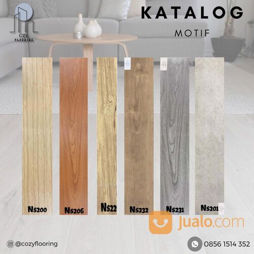 Lantai Vinyl Arni NASA Tebal 3mm