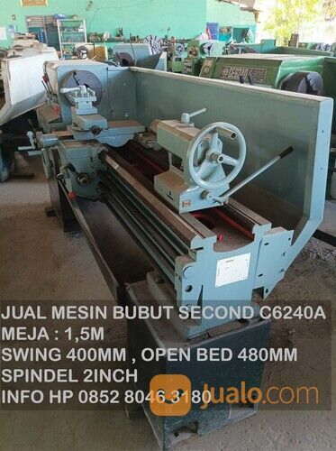 MESIN BUBUT SECOND C6240A 1,5M