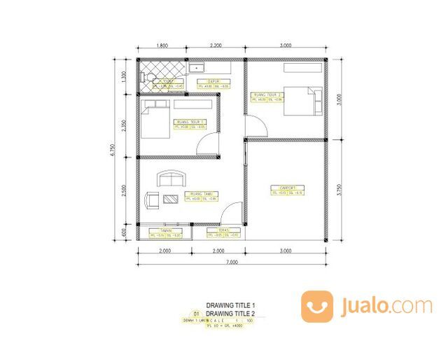 "Edelweis Residence 2" Rumah Baru 1 LT Murah 400 Jtan Lokasi Pondok Rajeg Depok