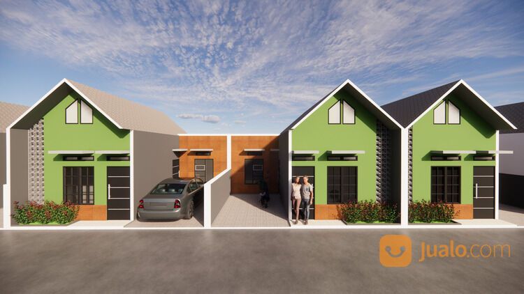 "Edelweis Residence 2" Rumah Baru 1 LT Murah 400 Jtan Lokasi Pondok Rajeg Depok