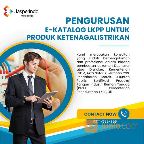 E-KATALOG LKPP UNTUK PRODUK KETENAGALISTRIKAN
