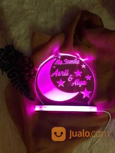 TEMPAT PRODUKSI!!! WA: 085-731-495-803, Pabrik lampu hias akrilik Nusaima Media Kreatif di Pamekasan