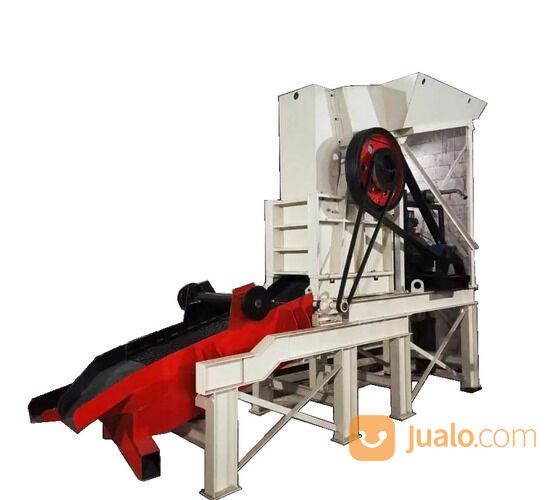 SUDAH TERUJI. Mesin Stone Crusher Pemecah Batu Kapasitas 60 Kubik Perhari
