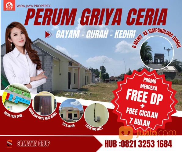 perunmahan subsidi griya ceria gurah pare kediri