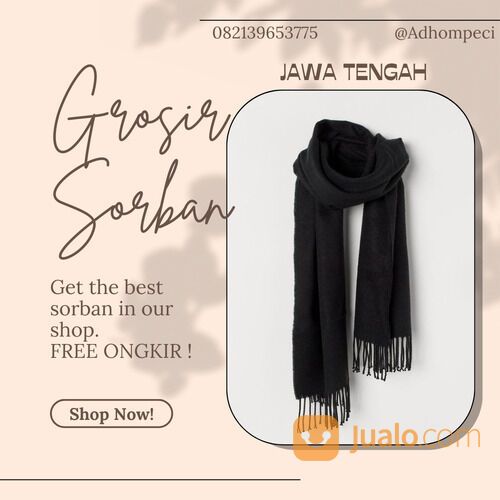 Toko Grosir Sorban Jawa Tengah Terbaik - 082139653775