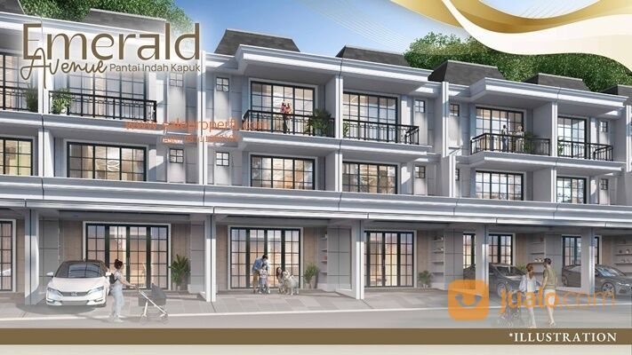 Emerald Avenue Pantai indah Kapuk Rumah Baru Bisa Untuk Usaha