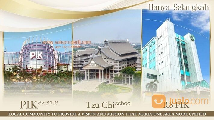 Emerald Avenue Pantai indah Kapuk Rumah Baru Bisa Untuk Usaha