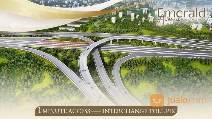 Emerald Avenue Pantai indah Kapuk Rumah Baru Bisa Untuk Usaha