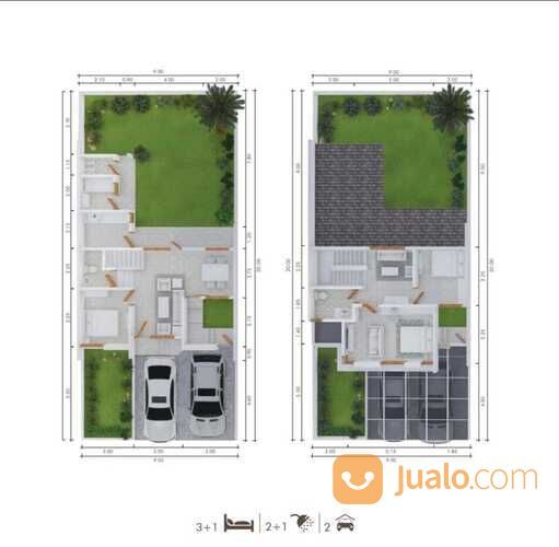 Rumah 2 Lantai Siap Huni Luas 10x18 Cluster Adara Harapan Indah Bekasi