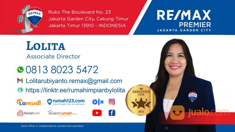 Rumah 2 Lantai Siap Huni Luas 10x18 Cluster Adara Harapan Indah Bekasi