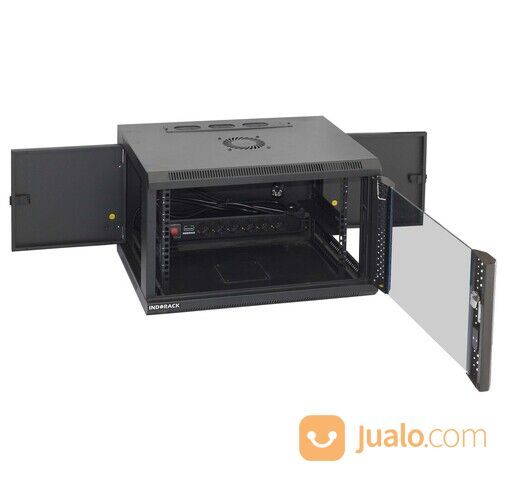 Rack 6U depth 450mm 19" wallmount rack