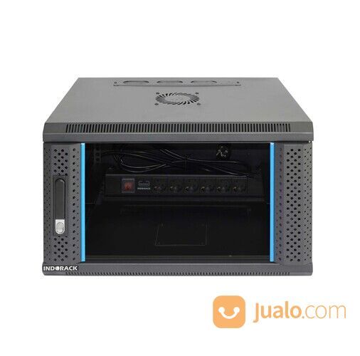 Rack 6U depth 450mm 19" wallmount rack