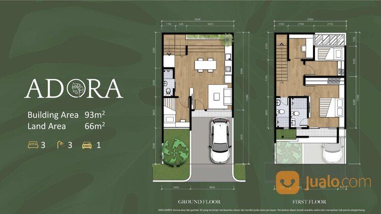Cluster Adora @Terravia Rumah di BSD City