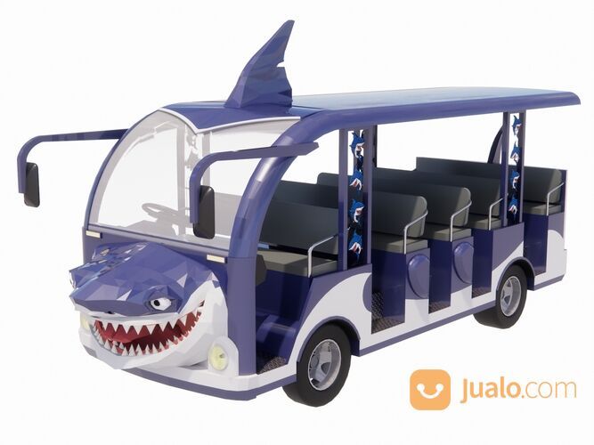 kereta mini wisata mobil model hiu