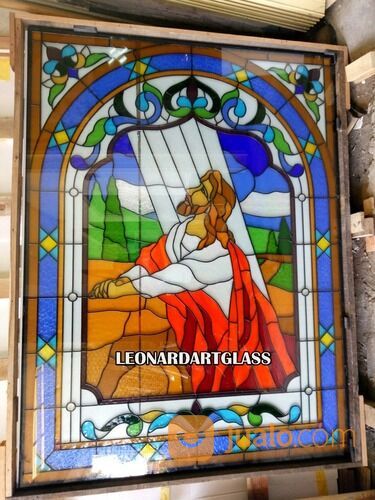 Kaca Patri Gereja kristus jaya wamena papua