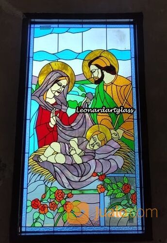 Kaca Patri Gereja kristus jaya wamena papua