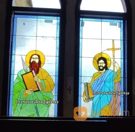 Kaca Patri Gereja kristus jaya wamena papua