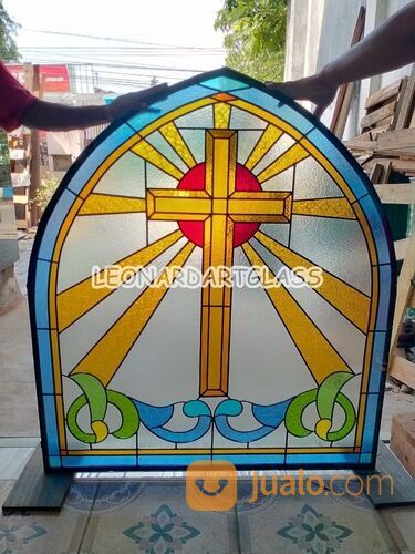 Kaca Patri Gereja kristus jaya wamena papua