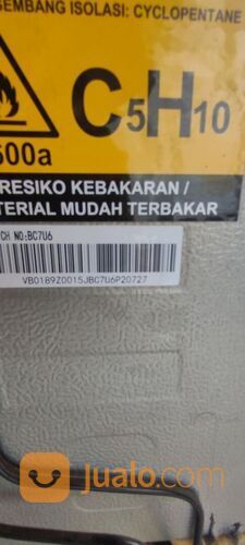 PROMO CUCI GUDANG Gea GF-24DC Upright Freezer / Kulkas Es Batu (H)