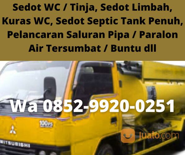 Wa 0852.9920.0251 Terdekat Murah Jasa Sedot Wc Pontianak